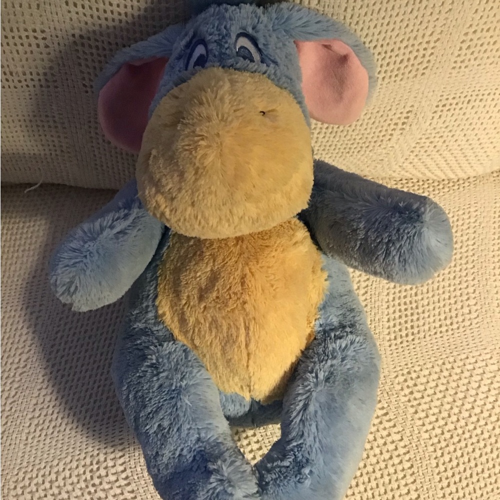 Disney baby eeyore Blue Plush stuffed animal Toy